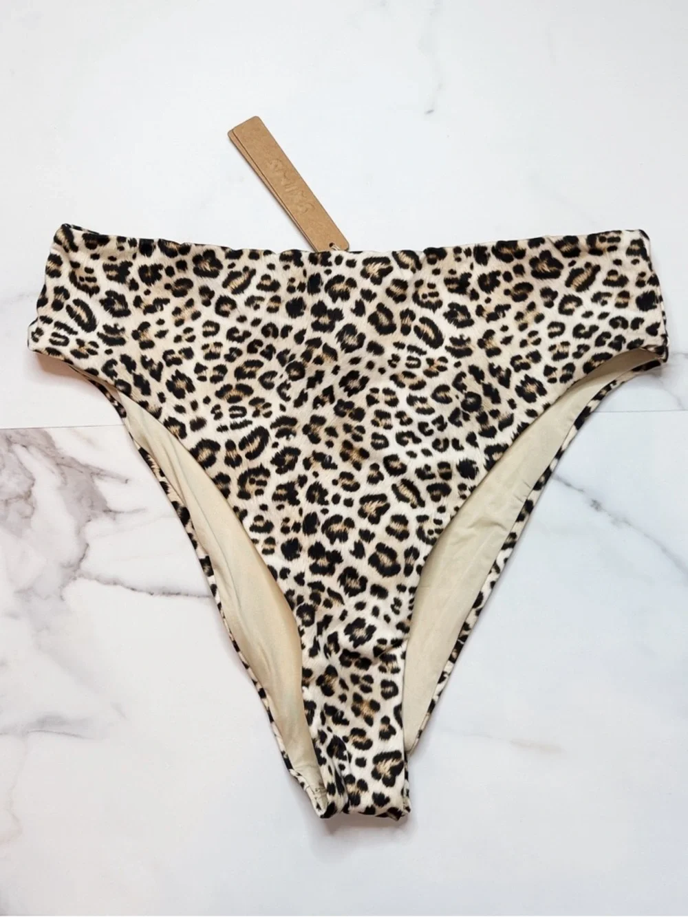 NWT Skims Signature Swim Mid Waist Bikini Bottom